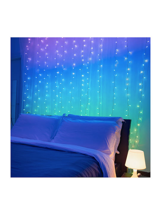 210 Λαμπάκια LED 2.1μ. x 150εκ. RGBW τύπου Κουρτίνα