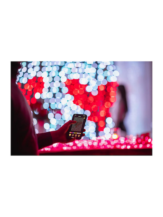 210 Λαμπάκια LED 2.1μ. x 150εκ. RGBW τύπου Κουρτίνα