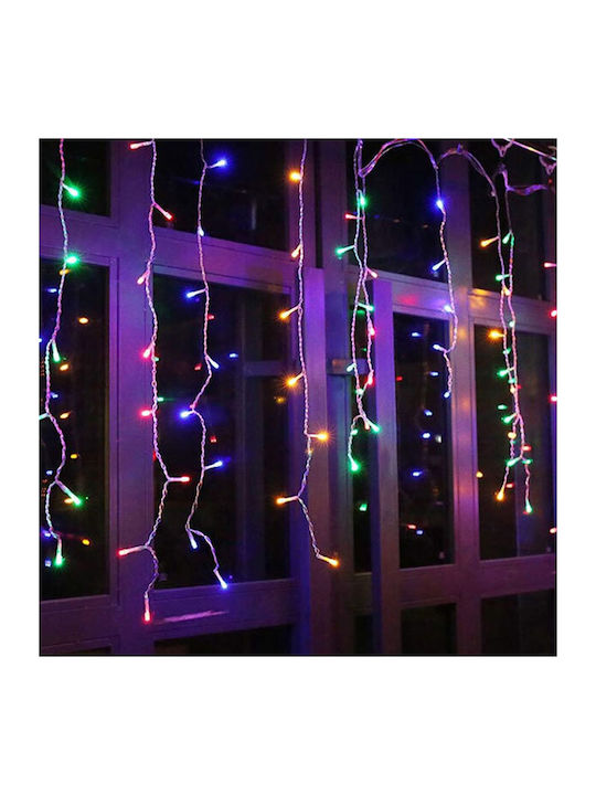 360 Lights LED 2m. x 200cm Multicolor type Curtain 1pcs