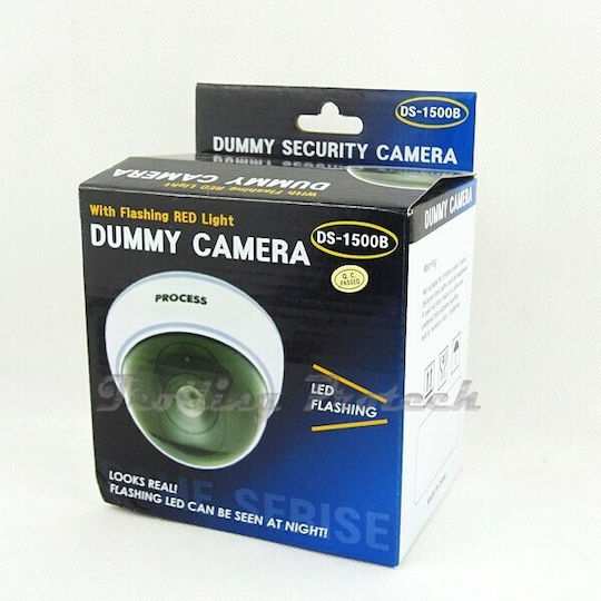 DS-1500B Dummy Surveillance Dome Camera White