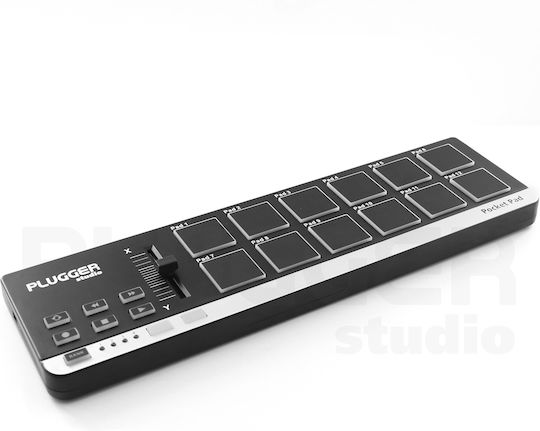 Plugger Midi Controller Pocket Pad Μαύρο