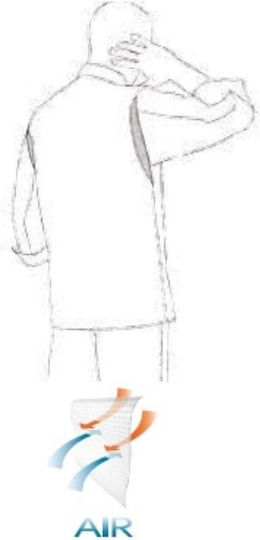 Egochef Coat Chef Black with Long Sleeve