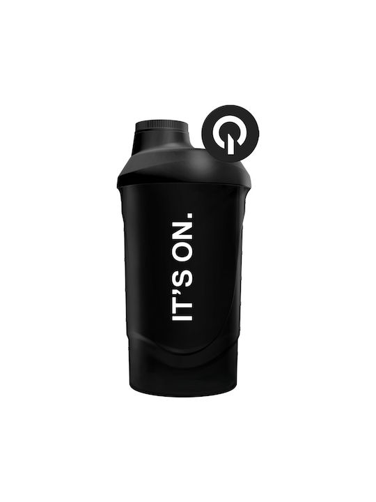 QNT It's On Shaker Πρωτεΐνης 600ml Πλαστικό Μαύρο