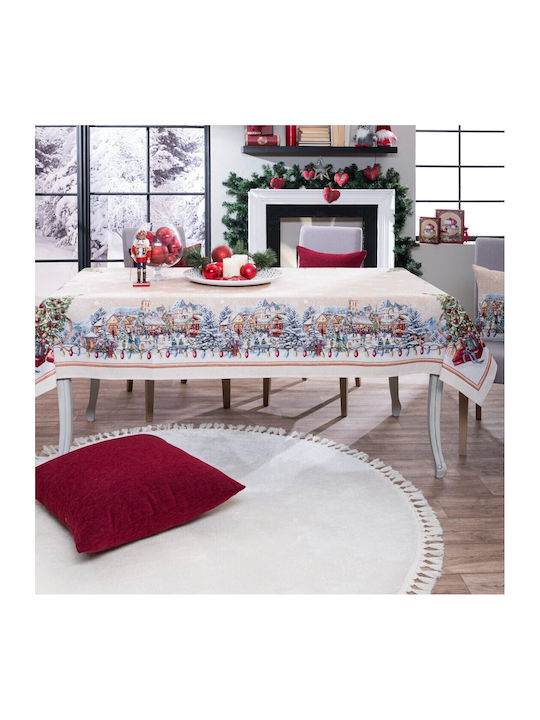 Teoran Christmas Tablecloth Ornament L180xW140cm