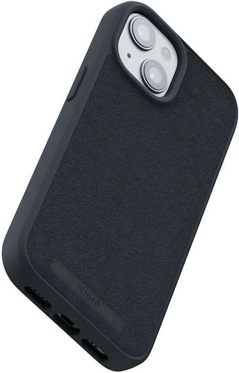 Njord Suede 360 Full Cover Πλαστικό 2mm Μαύρο (iPhone 15)