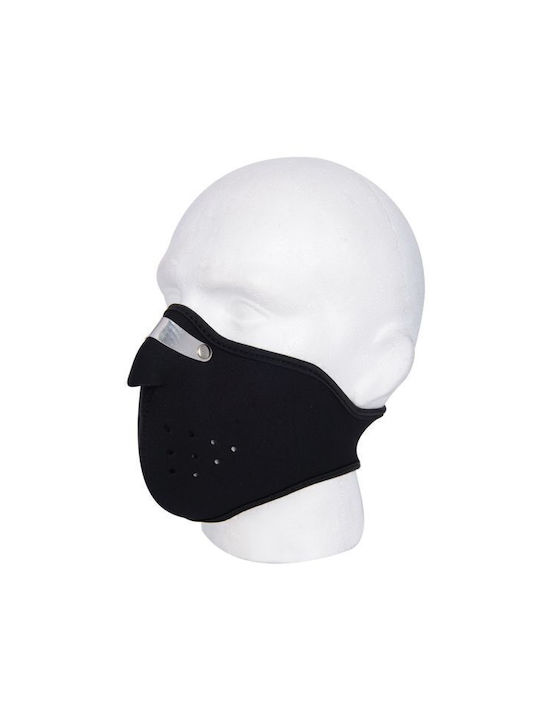 Oxford Rider Face Mask in Black Colour Black Colour