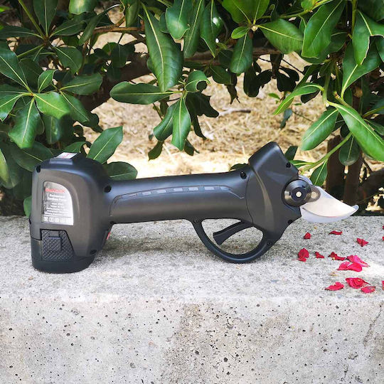 GeHock Pruning Shears Battery 16.8V 2x2.6Ah with Maximum Cutting Diameter 30mm in Carrying Case