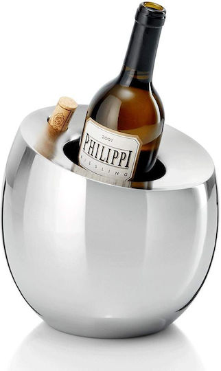 Philippi Σαμπανιέρα Inox με Διαστάσεις 21x21cm