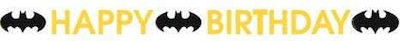 Amscan Happy Birthday Batman Garland for Party Batman 1pcs