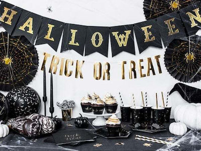 PartyDeco Flags Halloween 1pcs