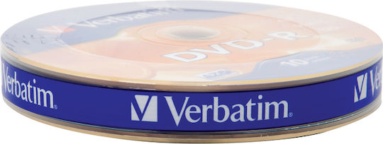 Verbatim Recordable DVD-R 16x 4.7GB Cake Box 10pcs