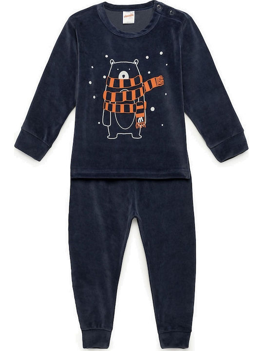 Minerva Kids' Pajamas Winter Cotton Bear Minerva Kids' Pajamas Winter Cotton Bear