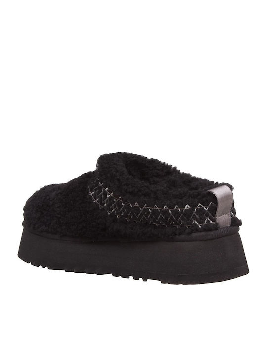 Tazz Slipper Heritage Braid Closed Women's Slippers Black