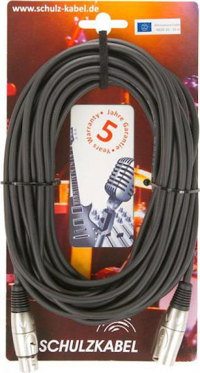 Schulz Kabel XLR male to XLR female 10m Cable (MOD10)