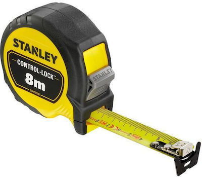 Stanley Maßband mit automatischem Rücklauf 25mm x 8m