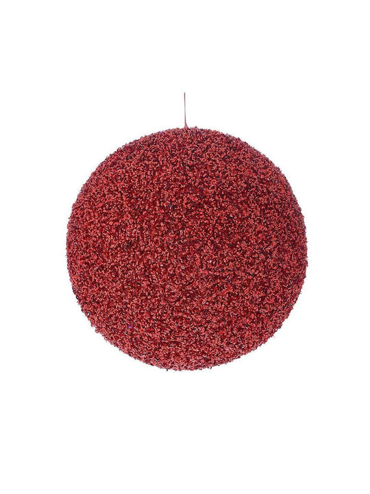 Iliadis Christmas Plastic Ball Ornament Red 10cm