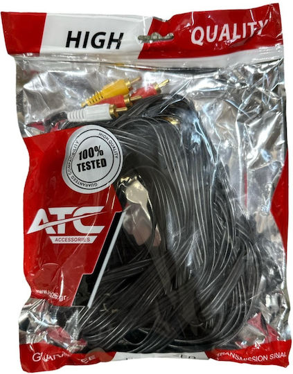 ATC Cable RCA male - RCA male 3m 02.008.0034