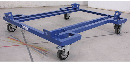 Variofit Plattformwagen for Load Weight up to 500kg in Blau Color