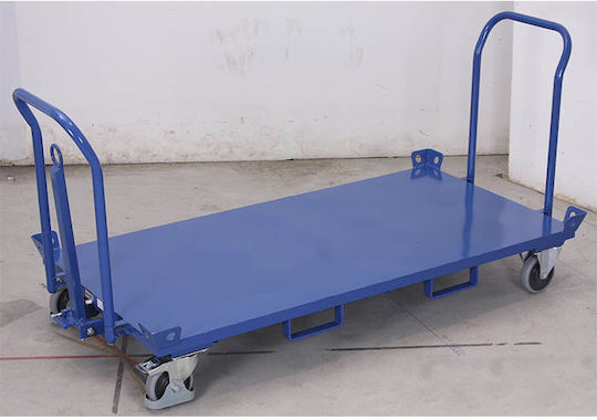 Variofit Plattformwagen for Load Weight up to 500kg in Blau Color