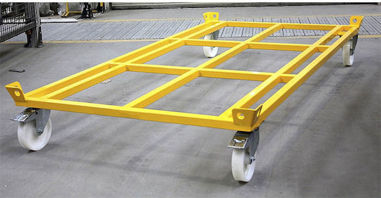 Variofit Plattformwagen for Load Weight up to 500kg in Blau Color