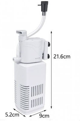 Jeneca Internal Filter 15W with Performance 800lt/h