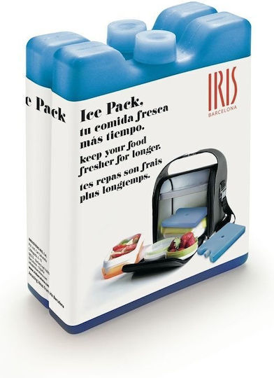 Iris Barcelona Ice Pack Kühlpackung Blau 2 Stück