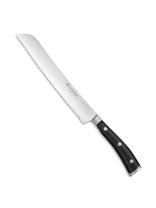 Wusthof Classic Ikon Knife Bread from Stainless Steel 20cm