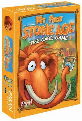 Z-Man Games Joc de Masă My First Stone Age: The Card Game pentru 2-4 Jucători 4+ Ani ZMG7266