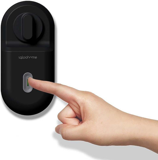 Igloohome Retrofit OE1 Електронна Ключалка Retrofit с Bluetooth Свързаност Черна