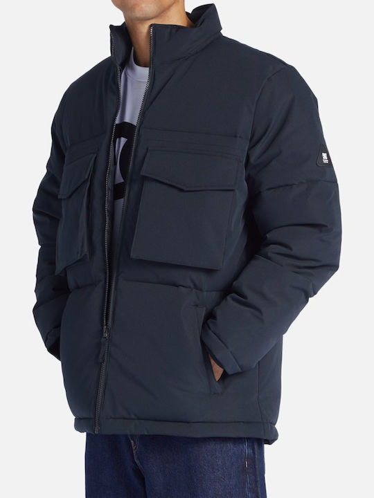 DC Men's Winter Parka Jacket Waterproof Black