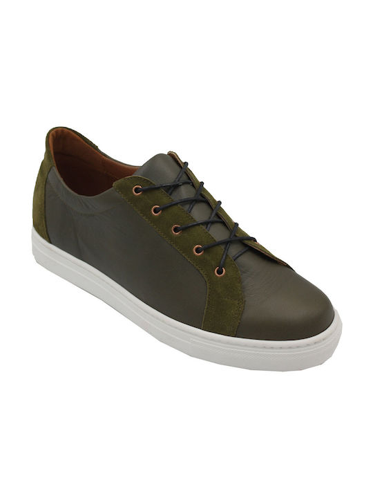 Fashion Beads Sneakers Khaki