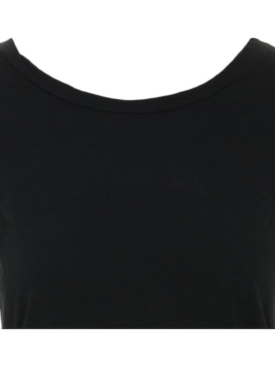 Women's Athletic Blouse Long Sleeve Black