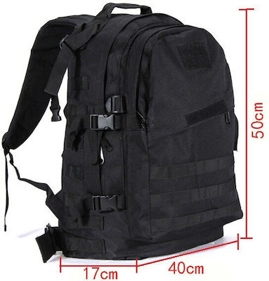 XXL Super Heavy Duty SLA Military Backpack Backpack in Black Color 40lt