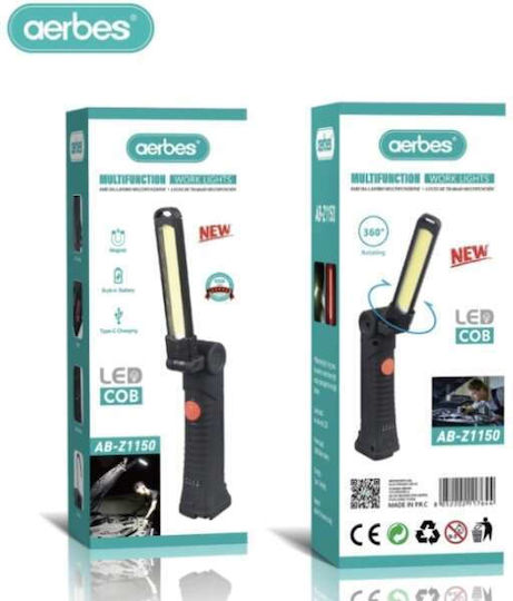 Aerbes Φακός Συνεργείου Μπαταρίας LED AB-Z1150