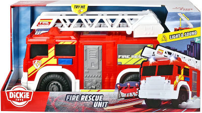 Dickie Fire Rescue Unit Камион Пожарна кола 203306000