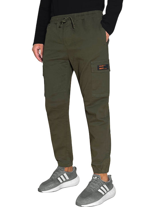 Trousers Cargo Elastic Khaki