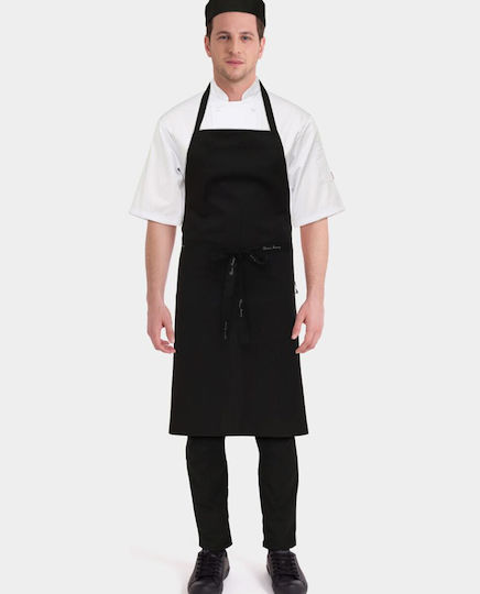 Oliver Harvey Apron Full Body Black