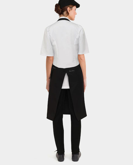 Oliver Harvey Apron Full Body Black