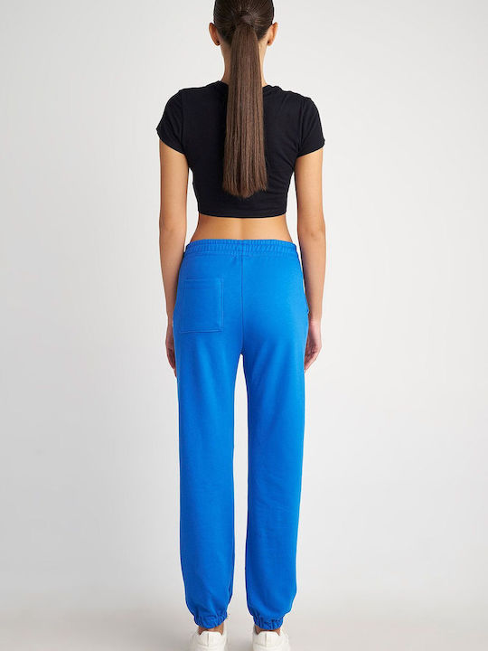 SugarFree Damen-Sweatpants Jogger Blau