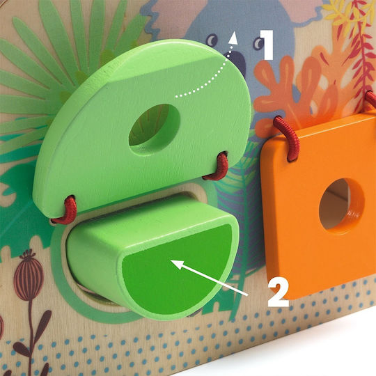 Djeco Shape Sorting Toy Koala made of Wood for 18++ Months