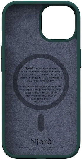 Njord 360 Full Cover Δερμάτινο 2mm Ροζ (iPhone 15 Plus)