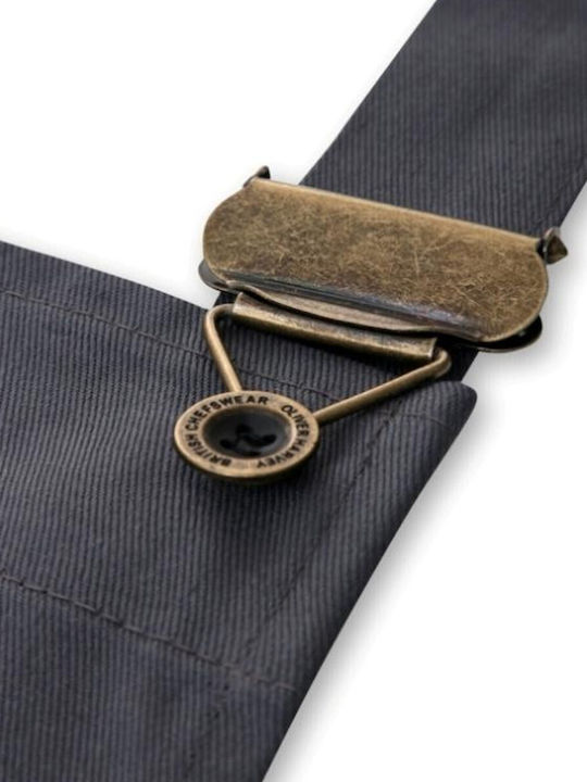 Oliver Harvey Apron Gray