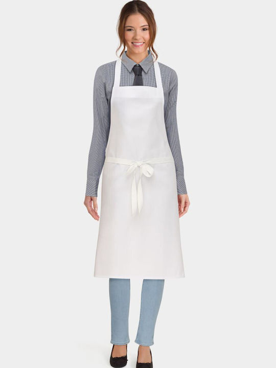 Oliver Harvey Apron White
