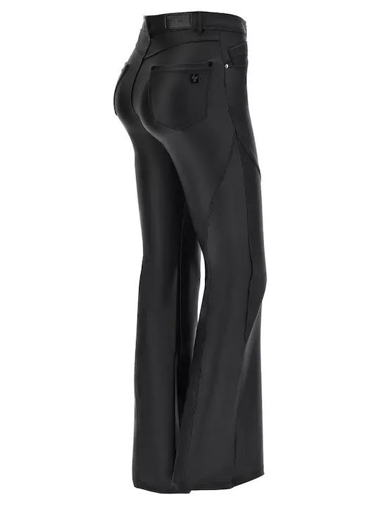 Freddy Women's Fabric Trousers Flare Black