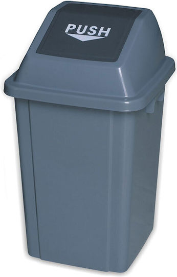 Delta Cleaning ΚΠ60Ρ Plastic Waste Bin 60lt Gray