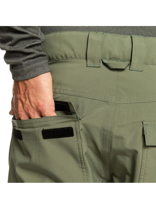 Quiksilver Estate EQYTP03146-GNB0 Men's Trousers for Ski & Snowboard Green
