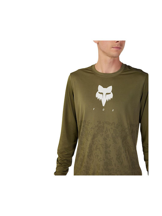Fox Ranger Kurze Ärmel Radtrikot Grün