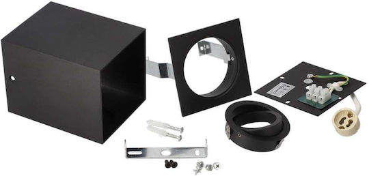 123led Einzel Spot mit Fassung GU10 in Schwarz Farbe 123led Einzel Spot mit Fassung GU10 in Schwarz Farbe