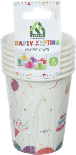 Tpster Glass for Party 6pcs