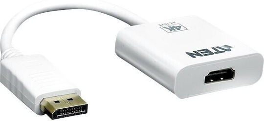 Aten Convertor HDMI Masculin În HDMI Feminin Alb 1 Bucată VC986